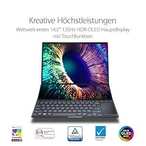 ASUS ZenBook Pro 14 Duo - Core i9, 32 Go RAM, RTX 3050Ti